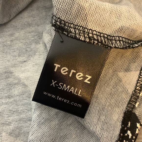 NWOT Terez Foil Star-Print Cropped Pullover Sweater sz XS - Picture 8 of 10